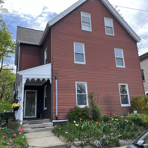 home exterior red brick